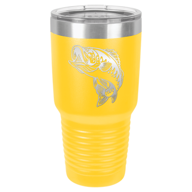 Bass Fishing 30oz Ringneck Tumbler